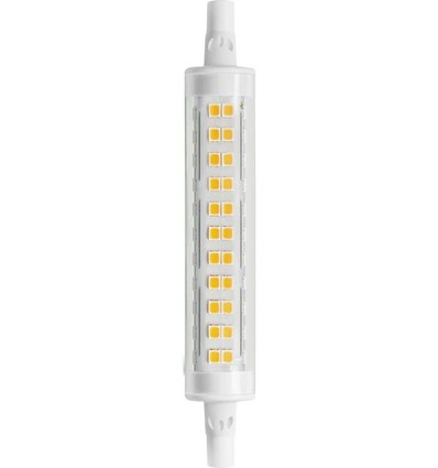 R7S 118mm / 11W LED pære - 1600lm, klar glas, 3000K