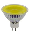 GU5.3 5W LED pære, 12V - MR16, 38°, gul, glas