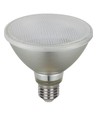 E27 10W dæmpbar PAR30 LED pære - 700lm, 36°, IP65, glas, varm hvid