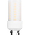 GU10 4W LED rørpære, 5,2cm - Dæmpbar, mat glas, 2700K