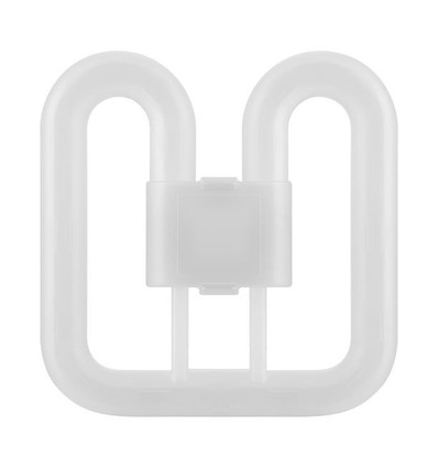 8W GR10q LED - 2D, Sommerfuglerør, 4-pin, 960lm, glas, 3500K