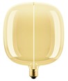 E27 4,8W dæmpbar LED pære - Big Flex Magnetic, 1800K, filament, guld glas, 200lm