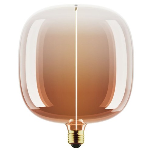 E27 4,8W dæmpbar LED pære - Big Flex Magnetic, 1800K, Tea brown, 200lm