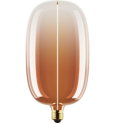 E27 4,8W dæmpbar LED pære - WG145, Flex Magnetic, 1800K, Tea brown filament pære