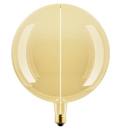 E27 4,8W dæmpbar LED pære - G200, Gold, Flex Magnetic, 1800K, 200lm