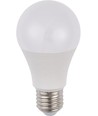 E27 9,5W LED pære, 100-240V - A60, 900lm, 6500K, AC/DC, opal glas