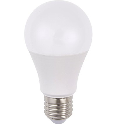 E27 11W LED pære - 1050lm, A60, opal glas, 2700K