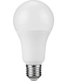 E27 15W LED pære - A71, 1200lm, opal glas, 3000K