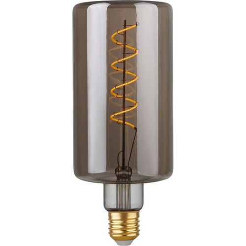 E27 4W dæmpbar LED pære - Flex Bottle, 2200K, Smoke, filament, dekorativ pære