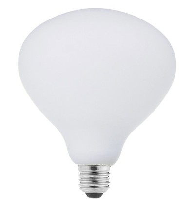 E27 6W XXL Filament LED pære - R125, 550lm, dæmpbar, mat hvid, 2500K