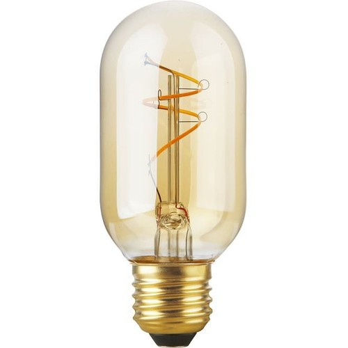 E27 2,9W Slim Flex Filament rør - 11cm, 2200K, gyldent glas, dæmpbar