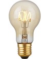 E27 4,2W dæmpbar LED pære - A60, Flex Filament, 2200K, guld glas, 470lm