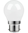B22d 4,7W dæmpbar LED kronepære - G45, opal glas, 2700K, filament