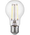 E27 2,5W dæmpbar LED pære - A60, filament, 250lm, 2500K, klart glas