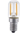 E14 1,5W LED rørpære - 6cm, 100lm, 2500K, klart glas