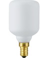 E14 4W dæmpbar LED cylinderpære - 9,5cm, 2500K, mat hvid, Fila Cylinder