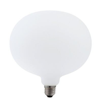 E27 5W XXL Filament LED pære - R180, 550lm, dæmpbar, mat hvid, 2500K