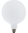 E27 6W dæmpbar LED filament pære - G150, XXL Globe, mat hvid, 2500K