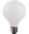 E27 4W dæmpbar LED globepære - G80, opal glas, 2500K, filament