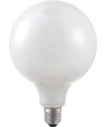 E27 6W dæmpbar LED globepære - G125, filament, opal glas, 2500K