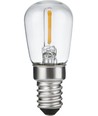 E14 1W LED filament pære - 5,6cm, 2500K, klar, Pygmy