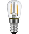 E14 1,5W LED filament pære - 140lm, 2500K, klar, Pygmy 6cm