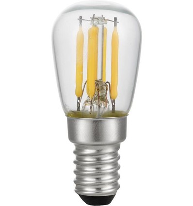 E14 3W dæmpbar LED filament pære - Pygmy, 5,6cm, 220lm, 2700K, klart glas