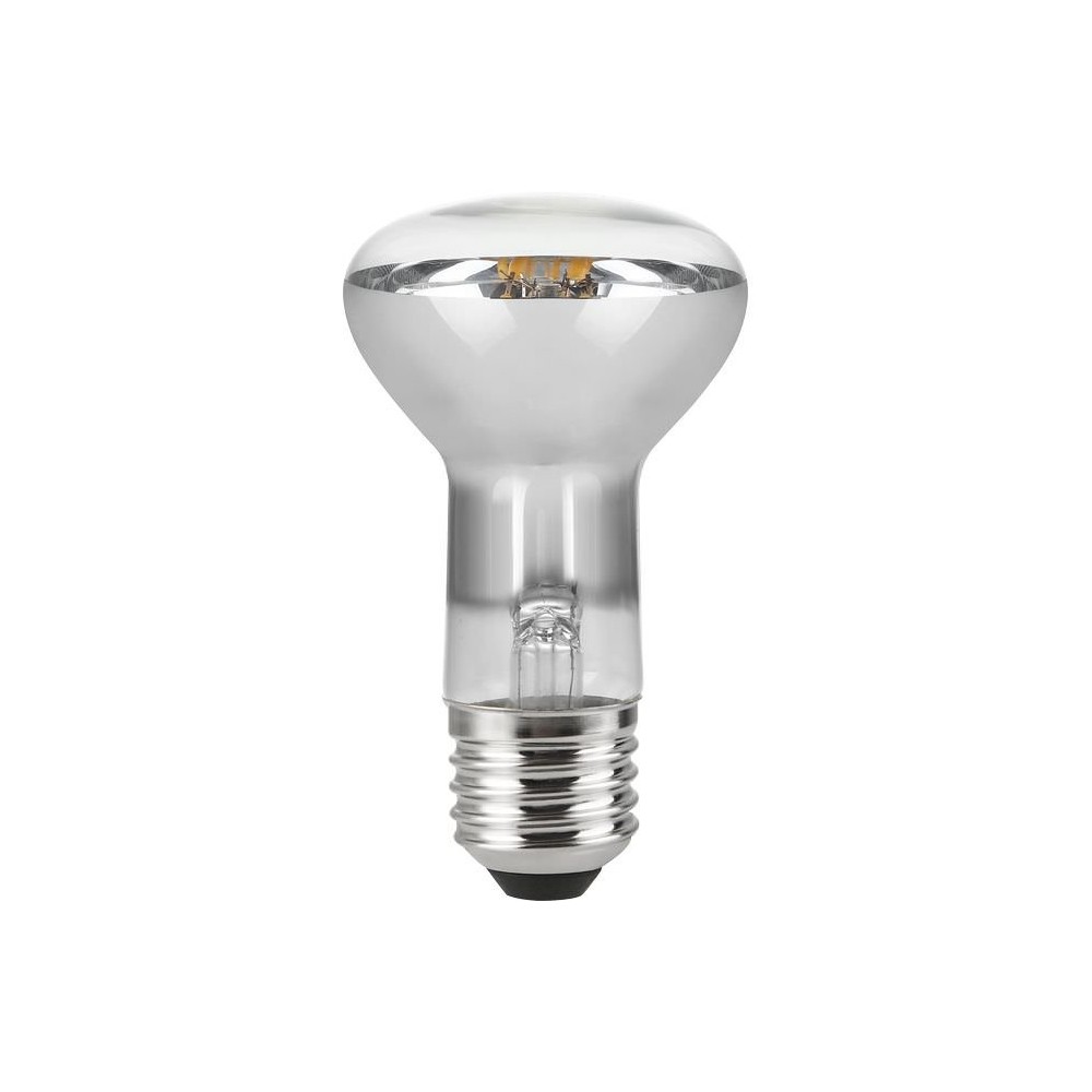 E27 5,5W dæmpbar LED filament pære – R63, 400lm, 2500K, klar glas – Dæmpbar : Dæmpbar, Kulør : Ekstra varm