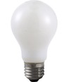 E27 6W dæmpbar LED pære - A60, opal glas, filament, 2500K, 470lm