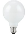 E27 5,5W dæmpbar LED globepære - G95, opal glas, 2500K, filament