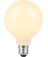 E27 5,5W dæmpbar LED globepære - G95, opal glas, 2500K, filament