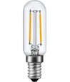 E14 2W dæmpbar LED pære - Filament, 8,5cm, 2500K, klar glas