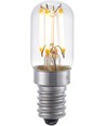 E14 3W dæmpbar LED rørpære - 5,5cm, filament, 2500K, klar glas