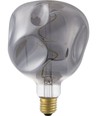 E27 4W XL Flex Mystery LED pære - G125, 100lm, 2200K, Smoke, dæmpbar