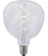 E27 4W XL Flex Mystery LED pære - G125, filament, dæmpbar, 2200K, klar glas