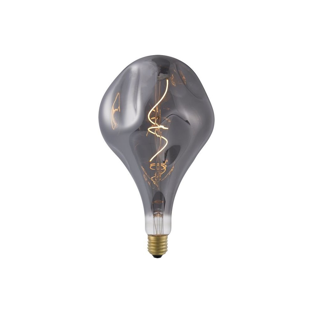 E27 4W XXL Flex Mystery LED pære – A165, 100lm, 2200K, dæmpbar, røgfarvet glas – Dæmpbar : Dæmpbar, Kulør : Ekstra varm