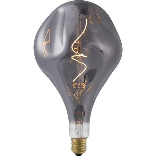 E27 4W XXL Flex Mystery LED pære - A165, 100lm, 2200K, dæmpbar, røgfarvet glas