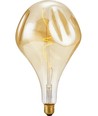E27 4W XXL Filament LED pære - A165, Mystery, dæmpbar, 2000K, guld glas