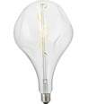 E27 4W XXL Mystery dæmpbar LED pære - A165, 250lm, 2500K, klart glas, filament flex