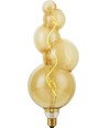 E27 4W XXL Flex Bubble-5 filament pære - 200lm, dæmpbar, guld glas, 2000K