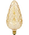 E27 4W XXL Flex Pine-Cone filamentpære - 200lm, guld glas, dæmpbar, 2000K