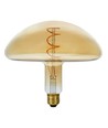 E27 4W dæmpbar LED filament pære - XL Flex Mush, 200lm, 2000K, guld glas