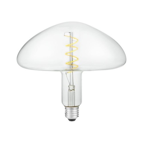 E27 4W XL Flex Mush filamentpære - 240lm, dæmpbar, 2200K, klar glas