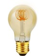 E27 4W dæmpbar LED filament pære - A60, Flex, Gold, 2000K, 210lm