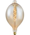 E27 4W XXL Flex Filament LED pære - 34cm, 2000K, Gold, dæmpbar