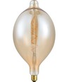 E27 4W XXL Flex Filament LED pære - 34cm, 2000K, Gold, dæmpbar