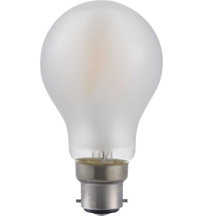 BA22d 5,5W dæmpbar LED pære - A60, filament, mat glas, 2500K