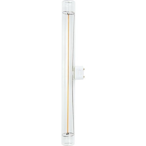 S14d 2,8W LED linjelampe dæmpbar - 150lm, 2200K, T30, klar glas