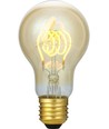 E27 5W 3-trin dæmpbar LED pære - A60, 2200K, Gold, Flex Filament, 460lm
