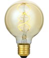 E27 5W 3-trin dæmpbar LED pære - G80, Gold, Flex filament, 2200K, 460lm